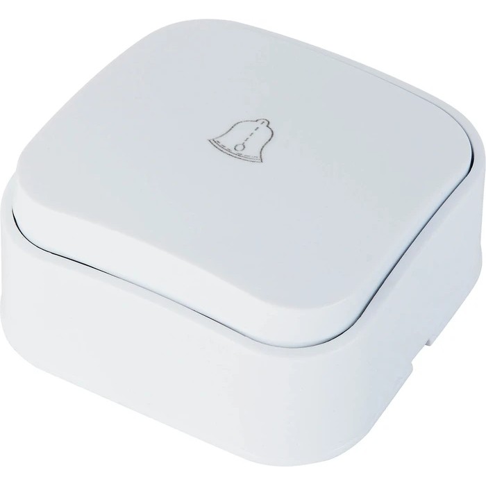 Кнопка дзвінка біла EVA, Дзвінки