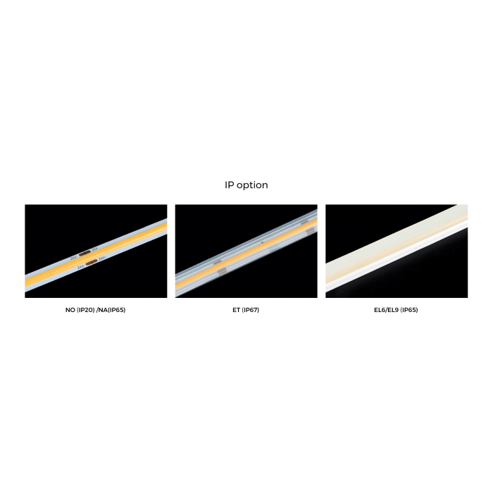 LED стрічка COLORS COB-24V-IP20 8W 640Lm 3000K 5м (DF6-24V-8mm-WW)