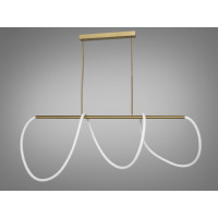 Мінімалістична світлодіодна люстра на кухню над обіднім столом, 32W