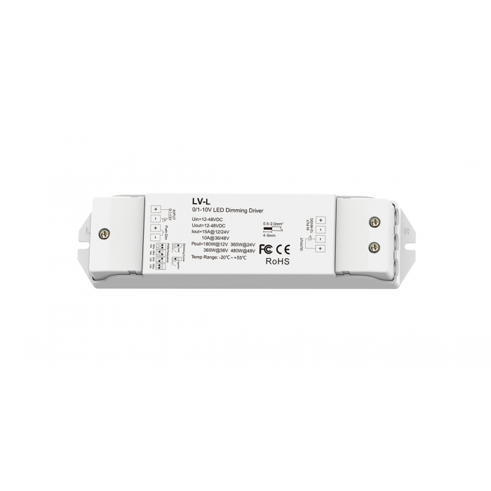 Контролер DEYA 12-48VDC, 15A*1CH, 0/1-10V (LV-L)