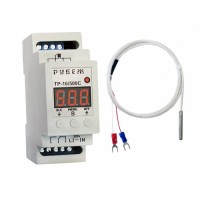 Терморегулятор для високих температур на DIN-рейку Rubezh ТР-16/500C (16А, 220В, до 500°C)