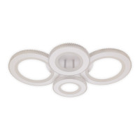 Світлодіодна накладна люстра Ardero AL6164-1ARD VIVID 42Вт білий