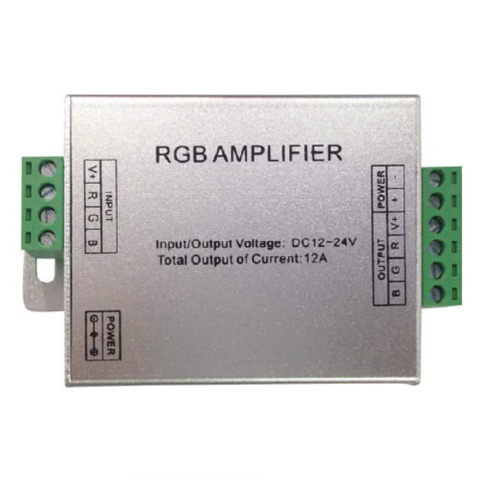 Підсилювач світлодіодної стрічки RGB AMPLIFIER 12A, Світлодіодна стрічка