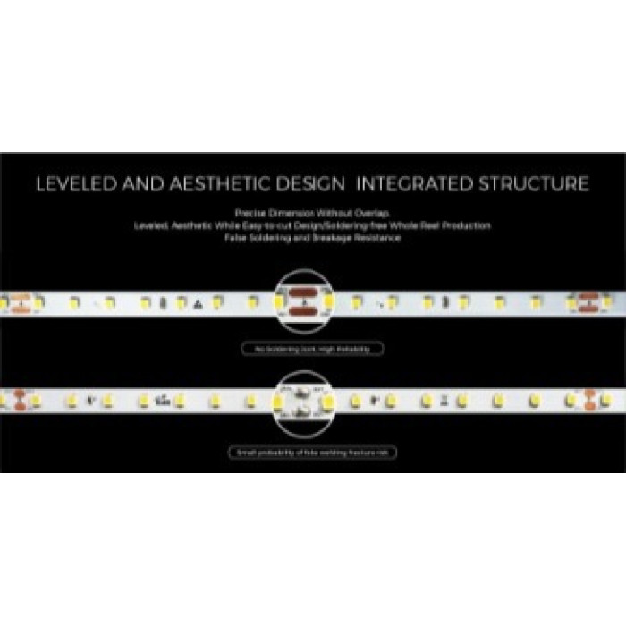 LED стрічка COLORS 80-2835-24V-IP20 6.6W 1035Lm 3000K 5м (DR880-24V-8mm-WW)