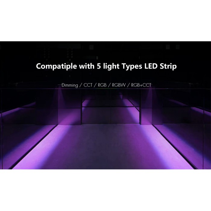 LED-контролер DEYA 12-48VDC, 6A*5CH, PUSH-DIM (V5-L(WT))