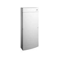 Модульний щиток, білі дверцята, настінного монтажу, IP40, 4 ряда, 4x18 модулів