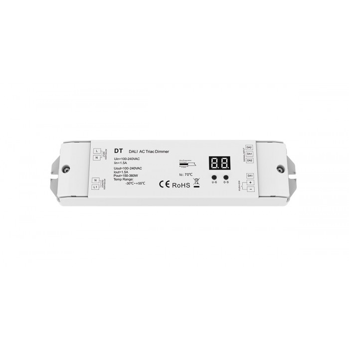 Димер DEYA AC100-240V, 1,5A, 150-360W(DT) Димер DEYA AC100-240V, 1,5A, 150-360W(DT)