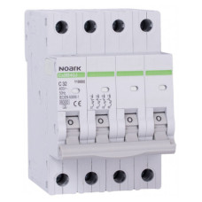 Автоматичний вимикач 6 kA, хар-ка, 4 A, 40,5 mm, 4 полюси (110799)