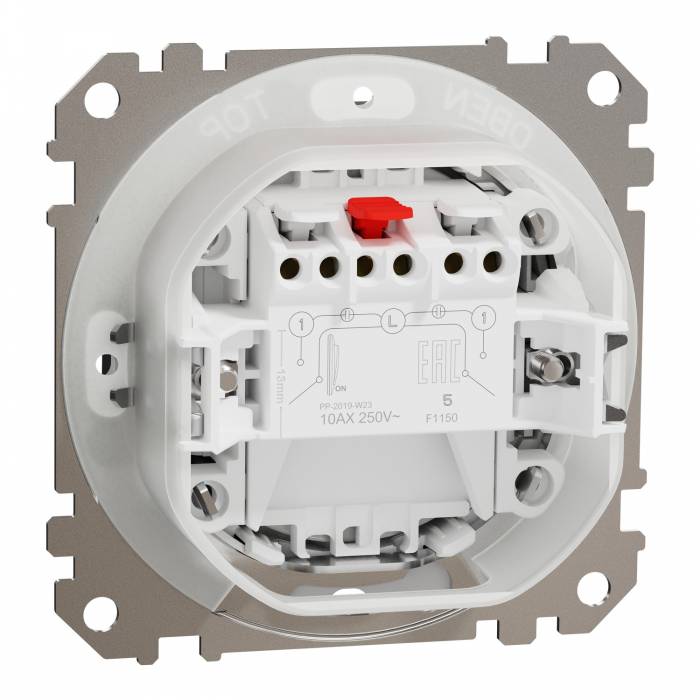 Двокл вим IP44 Чорний Sedna Design, Чорний, Вимикач