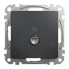 Кінцева TV роз 4 дБ Чорний Sedna Design, Чорний, Sedna Design & Elements