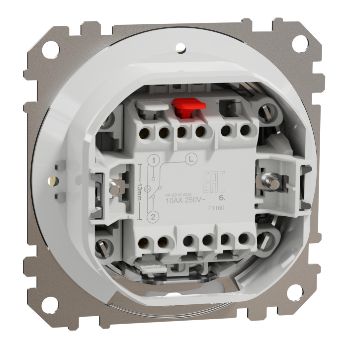 Однокл пер IP44 Береза Sedna Elements, Береза, Sedna Design & Elements
