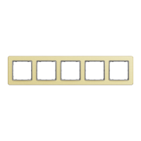 Рамка 5-пост Мат Золото Sedna Elements, Матове золото, Sedna Design & Elements