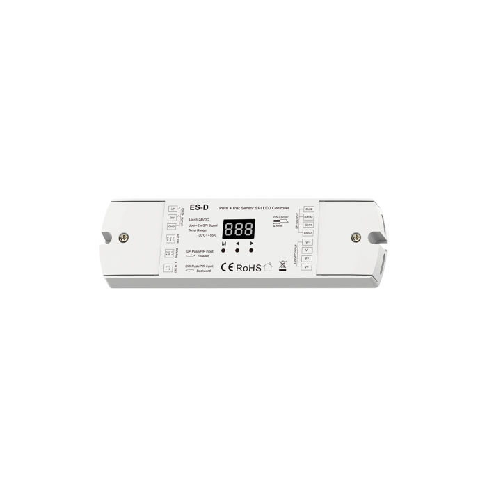 LED-контролер DEYA з датчиком PIR+Dual Push 5-24VDC (ES-D)