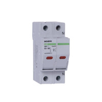 Тримач-роз'єднувач запобіжників; типорозмір 10x38mm 1P 32A