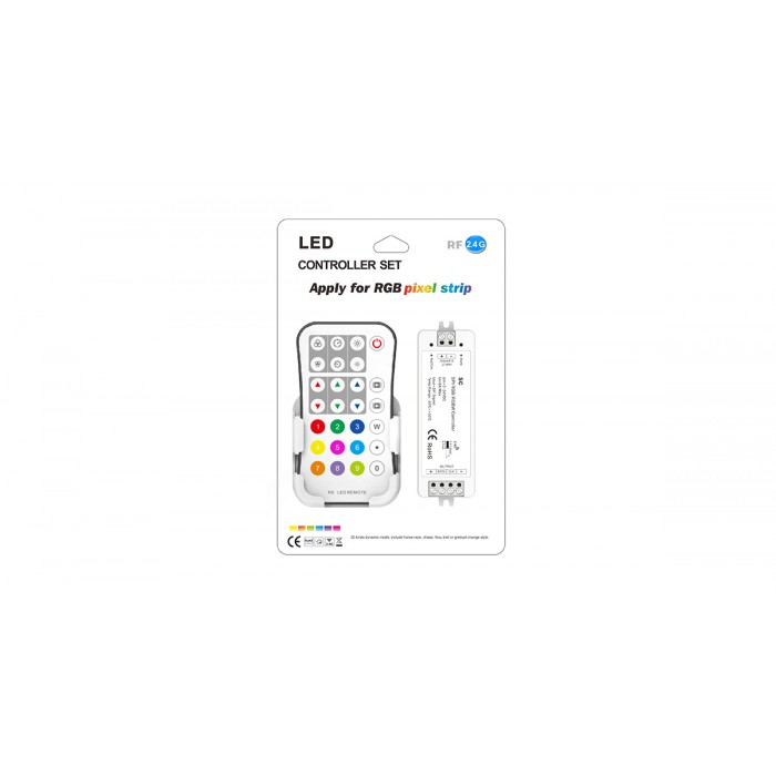 LED Пульт и SPI контролер DEYA 5-24VDC (SC+R9)