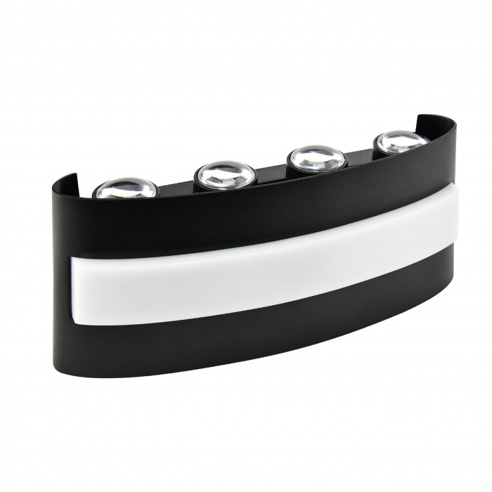 Світлодіодний світильник фасадний NEUTRON-14, Чорний, Світильники вуличні LED