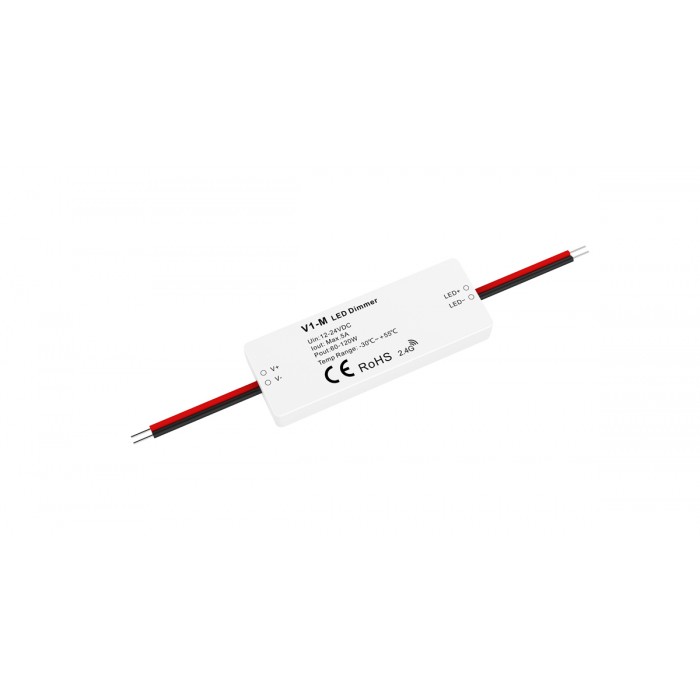 LED-контролер DEYA 12-24VDC, 5A*1CH (V1-M)