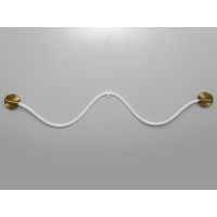 Сучасний світлодіодний світильник шланг, потужністю 18Вт, бронза