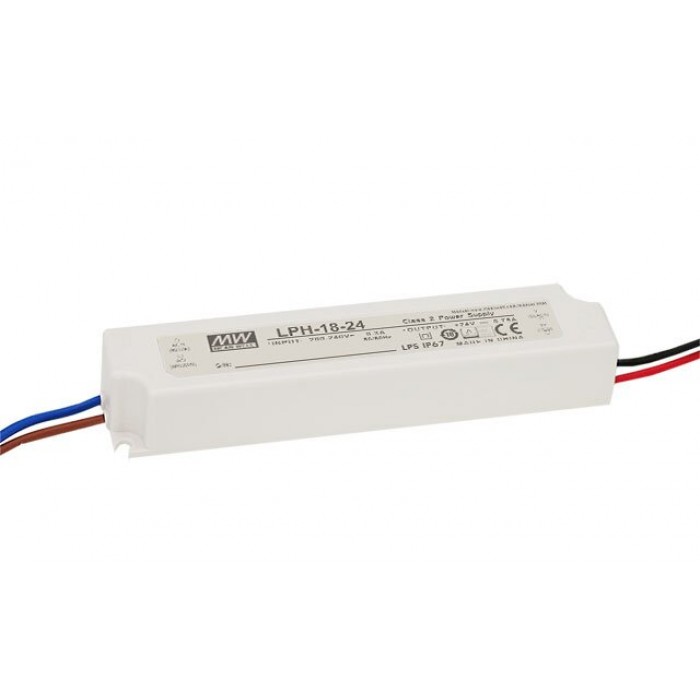 Блок живлення Mean Well 18W DC24V IP67 (LPH-18-24)