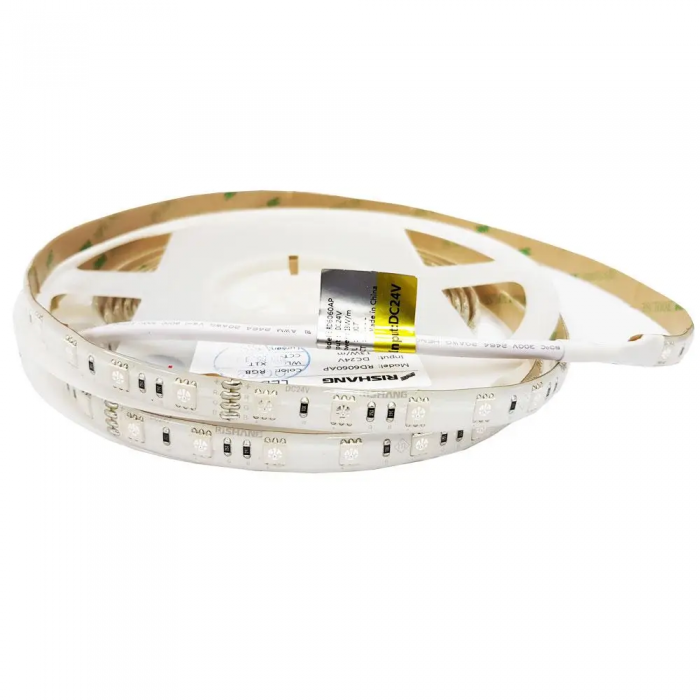 LED стрічка RISHANG 60-5050-24V-IP65 12.9W RGB 5м (RD6060AP RGB)