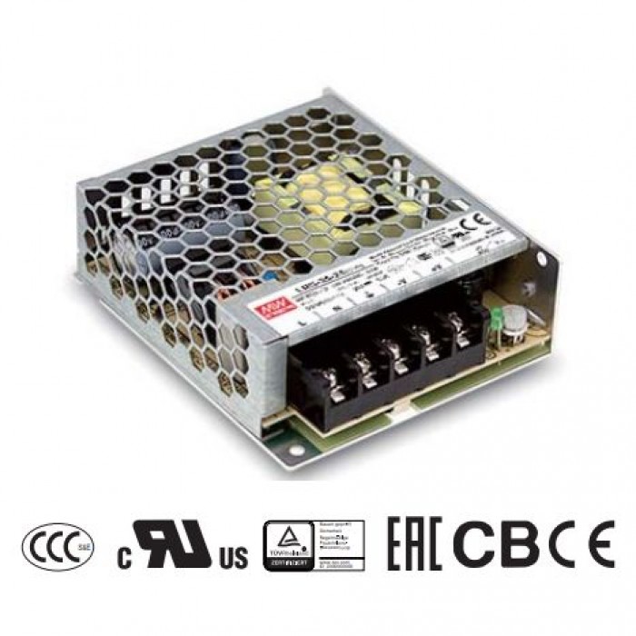 Блок живлення Mean Well 36W DC24V IP20 (LRS-35-24)