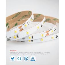 LED стрічка RISHANG 120-2835-12V-IP20 8,6W 818Lm 3000K 5м (RN08C0TA-B-WW)