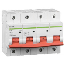 Автоматичний вимикач 25 kA, хар-ка C, 25 A, 3+N полюси