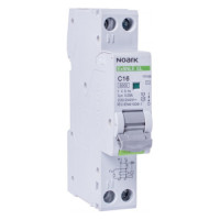 Дифавтомат, 1 модуль Icn=6kA, 1P+N, хар-ка C, In=40A, IΔn=30mA, тип AC