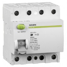 Диференційні реле (ПЗВ), Icn=6kA, 4P, In=40A, IΔn=300mA, тип AC