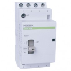 Модульний контактор з РК, 20A , 220-240V AC, 4 NO контакти