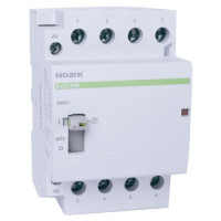 Модульний контактор з РК, 40A , 220-240V AC, 4 NO контакти