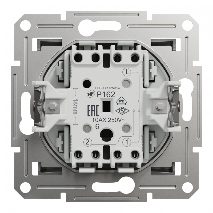 ПЕР-КАЧ ОДНОКЛ. САМОЗАЖ. ASFORA АЛЮМ.