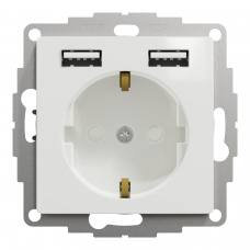 Роз з заз + USB Білий Sedna Design, Білий, Sedna Design & Elements