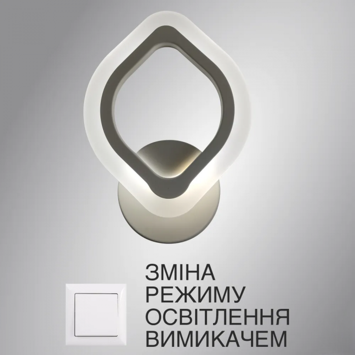 світлодіодний світильник бра (арт.10033) світлодіодний світильник бра (арт.10033)