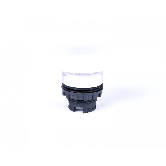 Кнопка-грибок 60 mm без фіксації, з підсвіткою, біла