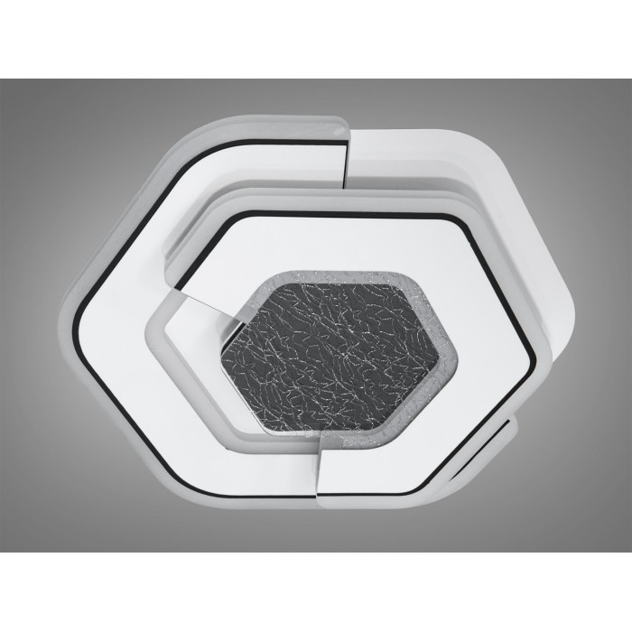 Сучасний LED світильник з регулюванням кольору світла, 44W, білий