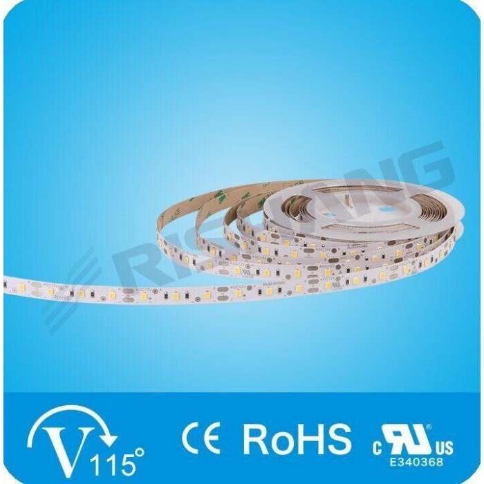 LED стрічка RISHANG 60-2835-12V-IP33 12W 970Lm 6000K 5м (RD0060TA-A-W)