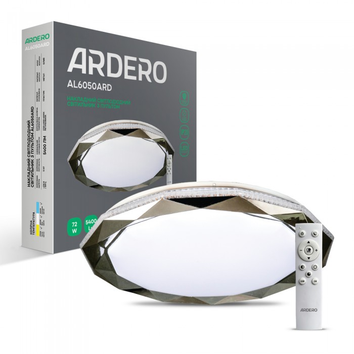 Світлодіодний світильник Ardero AL6050ARD LEGEND 72Вт Світлодіодний світильник Ardero AL6050ARD LEGEND 72Вт