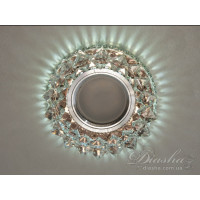 Чудовий, кришталевий, точковий світильник із вбудованим світлодіодним