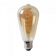 Світлодіодна лампа Filament RUSTIC VINTAGE S-6 6W E27, Лампи світлодіодні