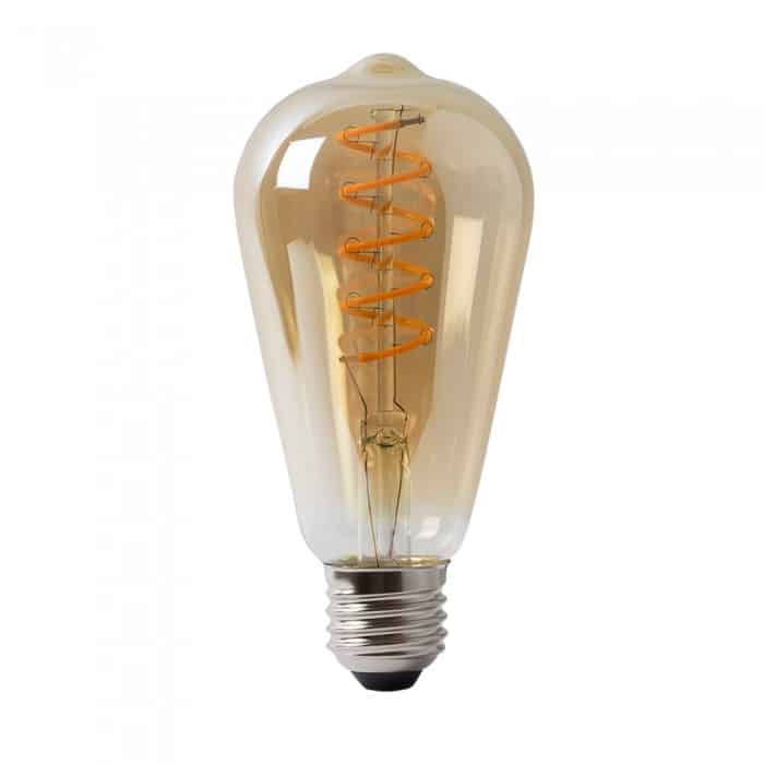Світлодіодна лампа Filament RUSTIC VINTAGE S-6 6W E27, Лампи світлодіодні