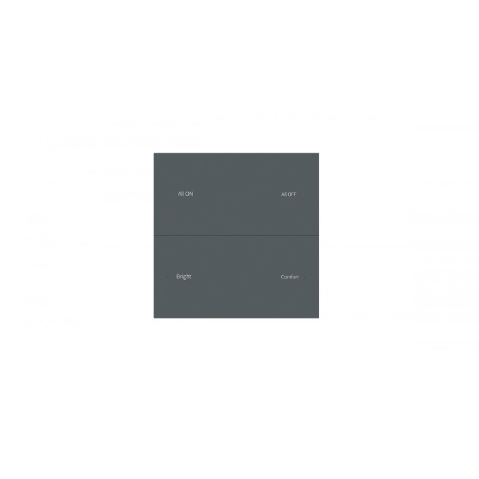 Сенсорна панель DEYA ZigBee на 1 зону (PK4(WZS)-Dark-grey)