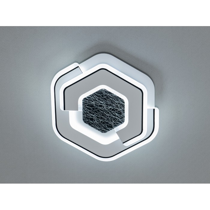 Сучасний LED світильник з регулюванням кольору світла, 44W, білий