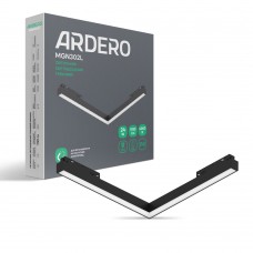 Світлодіодний магнітний трековий світильник Ardero MGN302L 24Вт 4000K чорний