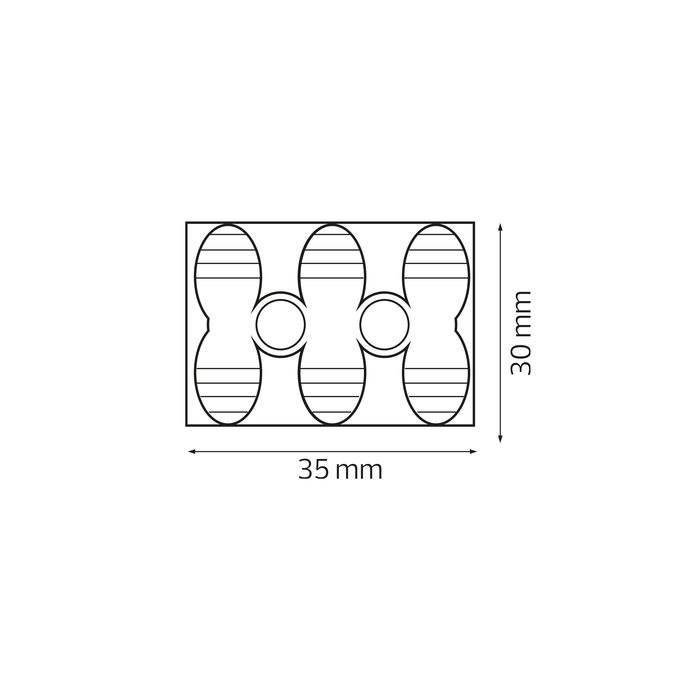 Роз'єм 3-х полюсний 6 мм WIRE SPRING-3/6