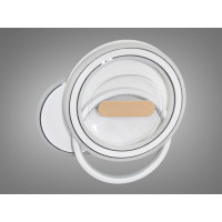 LED світильник з регулюванням температури світла, 60 Вт, білий