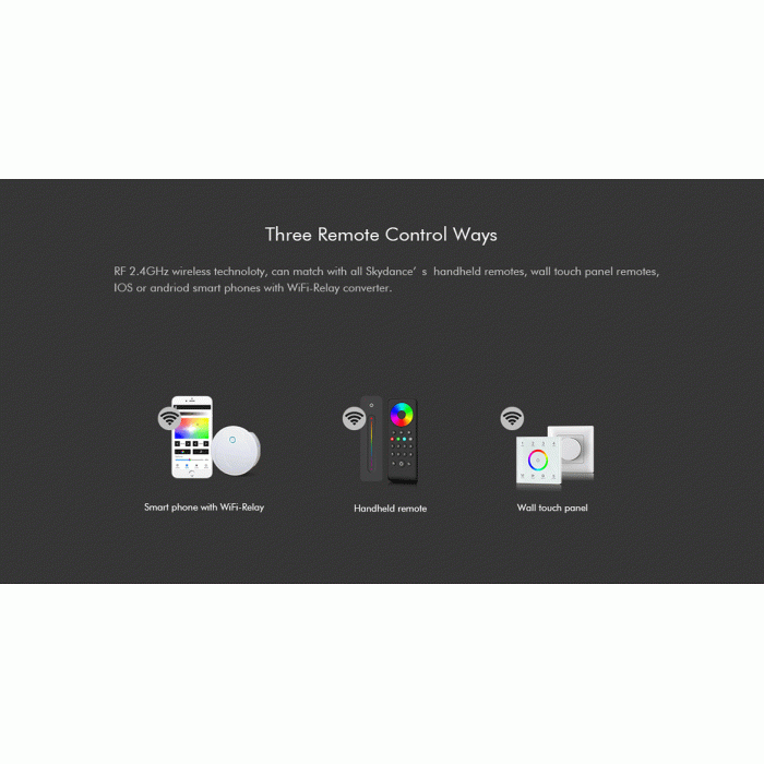 LED-контролер RGB DEYA 12-24VDC, 4A*3CH (V3)