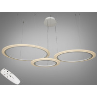 Гармонійна новинка, світлодіодна люстра на тросах, 115 Вт, біла