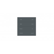 Сенсорна панель DEYA ZigBee на 1 зону (PK8(WZS)-Dark-grey)