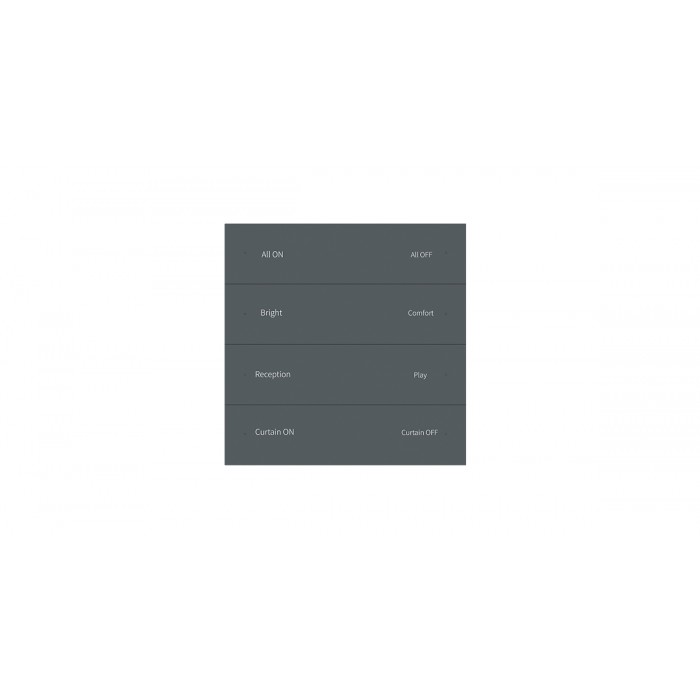 Сенсорна панель DEYA ZigBee на 1 зону (PK8(WZS)-Dark-grey)